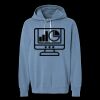 Unisex Garment-Dyed Lightweight Fleece Hooded Sweatshirt Thumbnail