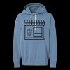 Unisex Garment-Dyed Lightweight Fleece Hooded Sweatshirt Thumbnail