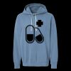 Unisex Garment-Dyed Lightweight Fleece Hooded Sweatshirt Thumbnail