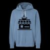 Unisex Garment-Dyed Lightweight Fleece Hooded Sweatshirt Thumbnail