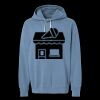 Unisex Garment-Dyed Lightweight Fleece Hooded Sweatshirt Thumbnail