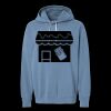 Unisex Garment-Dyed Lightweight Fleece Hooded Sweatshirt Thumbnail