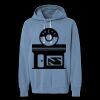 Unisex Garment-Dyed Lightweight Fleece Hooded Sweatshirt Thumbnail