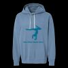 Unisex Garment-Dyed Lightweight Fleece Hooded Sweatshirt Thumbnail