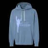 Unisex Garment-Dyed Lightweight Fleece Hooded Sweatshirt Thumbnail