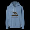 Unisex Garment-Dyed Lightweight Fleece Hooded Sweatshirt Thumbnail