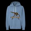 Unisex Garment-Dyed Lightweight Fleece Hooded Sweatshirt Thumbnail