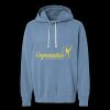 Unisex Garment-Dyed Lightweight Fleece Hooded Sweatshirt Thumbnail