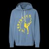 Unisex Garment-Dyed Lightweight Fleece Hooded Sweatshirt Thumbnail