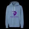 Unisex Garment-Dyed Lightweight Fleece Hooded Sweatshirt Thumbnail