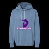 Unisex Garment-Dyed Lightweight Fleece Hooded Sweatshirt Thumbnail