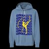 Unisex Garment-Dyed Lightweight Fleece Hooded Sweatshirt Thumbnail