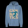 Unisex Garment-Dyed Lightweight Fleece Hooded Sweatshirt Thumbnail
