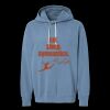 Unisex Garment-Dyed Lightweight Fleece Hooded Sweatshirt Thumbnail
