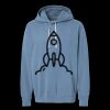 Unisex Garment-Dyed Lightweight Fleece Hooded Sweatshirt Thumbnail