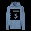 Unisex Garment-Dyed Lightweight Fleece Hooded Sweatshirt Thumbnail