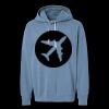 Unisex Garment-Dyed Lightweight Fleece Hooded Sweatshirt Thumbnail