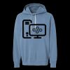 Unisex Garment-Dyed Lightweight Fleece Hooded Sweatshirt Thumbnail