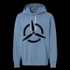 Unisex Garment-Dyed Lightweight Fleece Hooded Sweatshirt Thumbnail