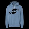 Unisex Garment-Dyed Lightweight Fleece Hooded Sweatshirt Thumbnail