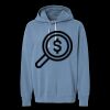 Unisex Garment-Dyed Lightweight Fleece Hooded Sweatshirt Thumbnail