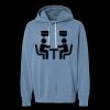 Unisex Garment-Dyed Lightweight Fleece Hooded Sweatshirt Thumbnail