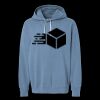 Unisex Garment-Dyed Lightweight Fleece Hooded Sweatshirt Thumbnail