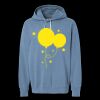 Unisex Garment-Dyed Lightweight Fleece Hooded Sweatshirt Thumbnail