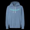 Unisex Garment-Dyed Lightweight Fleece Hooded Sweatshirt Thumbnail