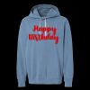 Unisex Garment-Dyed Lightweight Fleece Hooded Sweatshirt Thumbnail