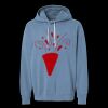 Unisex Garment-Dyed Lightweight Fleece Hooded Sweatshirt Thumbnail