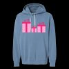 Unisex Garment-Dyed Lightweight Fleece Hooded Sweatshirt Thumbnail