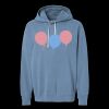 Unisex Garment-Dyed Lightweight Fleece Hooded Sweatshirt Thumbnail