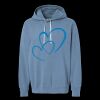 Unisex Garment-Dyed Lightweight Fleece Hooded Sweatshirt Thumbnail
