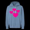 Unisex Garment-Dyed Lightweight Fleece Hooded Sweatshirt Thumbnail