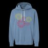 Unisex Garment-Dyed Lightweight Fleece Hooded Sweatshirt Thumbnail