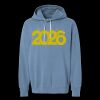 Unisex Garment-Dyed Lightweight Fleece Hooded Sweatshirt Thumbnail