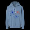 Unisex Garment-Dyed Lightweight Fleece Hooded Sweatshirt Thumbnail