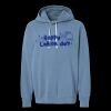 Unisex Garment-Dyed Lightweight Fleece Hooded Sweatshirt Thumbnail