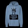 Unisex Garment-Dyed Lightweight Fleece Hooded Sweatshirt Thumbnail