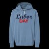 Unisex Garment-Dyed Lightweight Fleece Hooded Sweatshirt Thumbnail