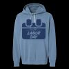 Unisex Garment-Dyed Lightweight Fleece Hooded Sweatshirt Thumbnail