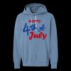 Unisex Garment-Dyed Lightweight Fleece Hooded Sweatshirt Thumbnail