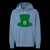 Unisex Garment-Dyed Lightweight Fleece Hooded Sweatshirt Thumbnail