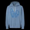 Unisex Garment-Dyed Lightweight Fleece Hooded Sweatshirt Thumbnail