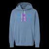 Unisex Garment-Dyed Lightweight Fleece Hooded Sweatshirt Thumbnail