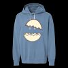 Unisex Garment-Dyed Lightweight Fleece Hooded Sweatshirt Thumbnail