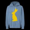 Unisex Garment-Dyed Lightweight Fleece Hooded Sweatshirt Thumbnail