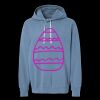 Unisex Garment-Dyed Lightweight Fleece Hooded Sweatshirt Thumbnail