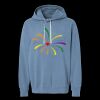 Unisex Garment-Dyed Lightweight Fleece Hooded Sweatshirt Thumbnail